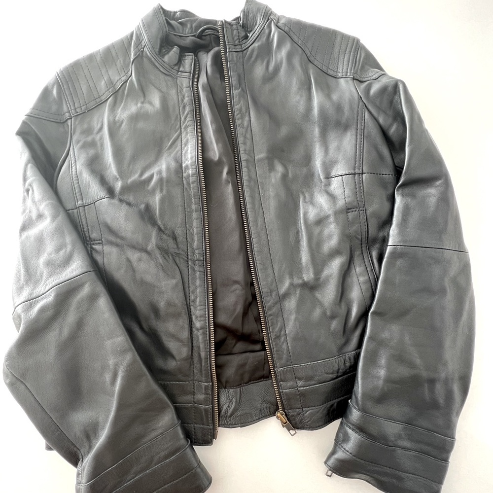 Stefanel real leather